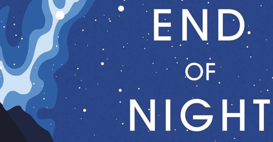 The podcast logo features a mountain in the background at night, highlighting the benefits of darkness.