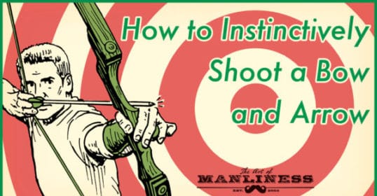 Learn to instinctively shoot a bow with a traditional bow and arrow.