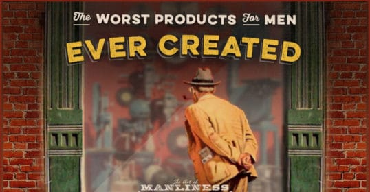 The worst products for men, making them want to window shop elsewhere.