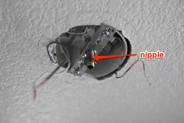 How To Install A Light Fixture Electrical Box Infoupdate