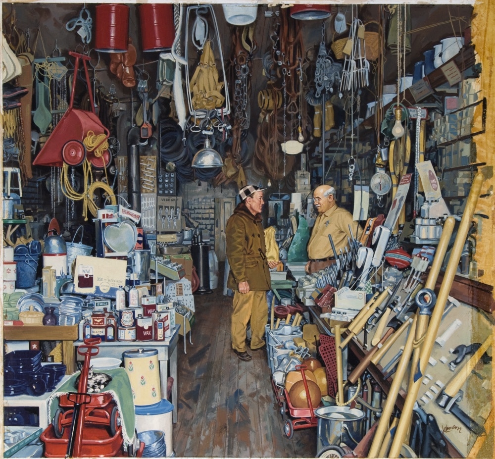 Vintage hardware and paint store by carol johnson. 