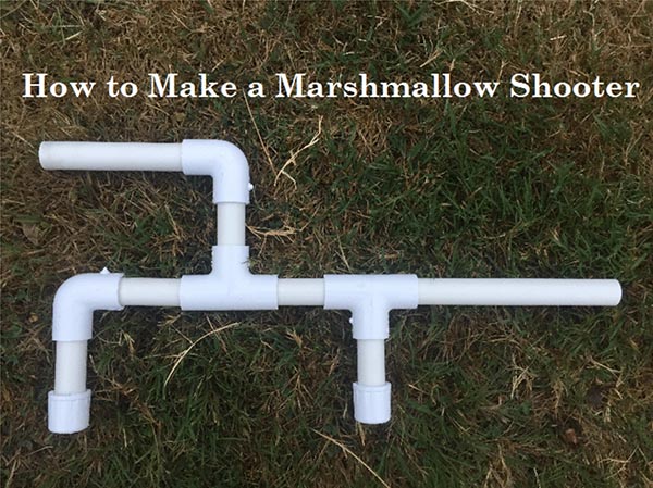 pvc pipe marshmallow shooter gun