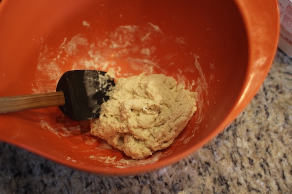 Add milk and mix it to Create Dough.