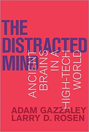 Book cover the distracted mind by adam gazzaley.