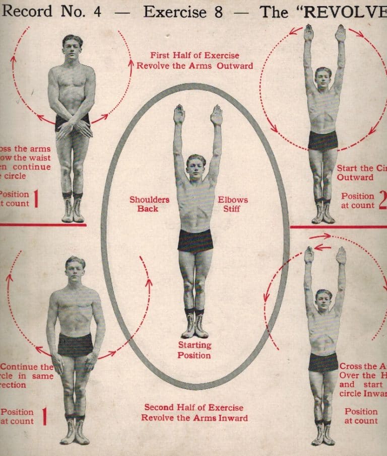 The Famous Daily Dozen Exercises | The Art of Manliness