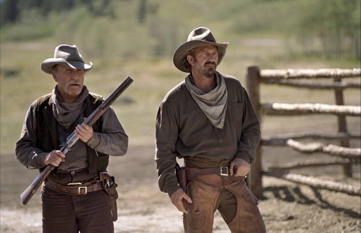 Open range kevin costner robert duvall western movie. 