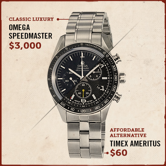 Omega Speedmaster Luxury Watch替代品。