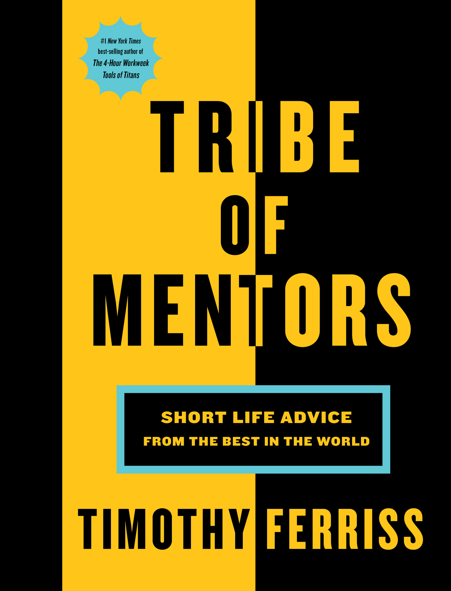 Book cover of Tribe of mentors by tim ferriss.