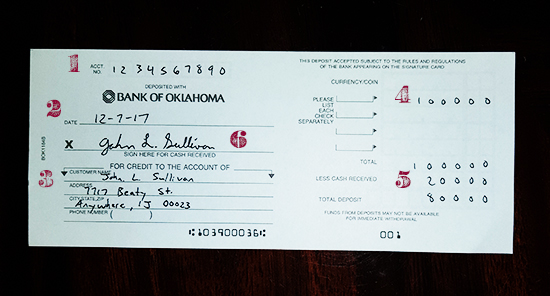 of sbi debit form Cash/Deposit of Check How  The  a Manliness to Art