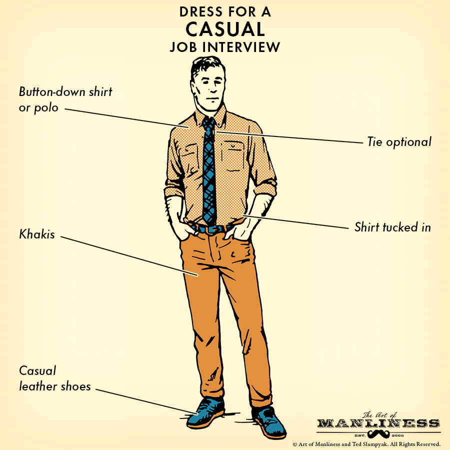 casual interview dress code
