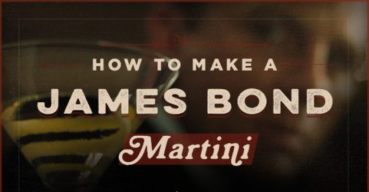 Learn how to make a classic James Bond martini, also known as a Vesper Martini.