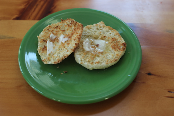 Grandma's Homemade English Muffin Bread