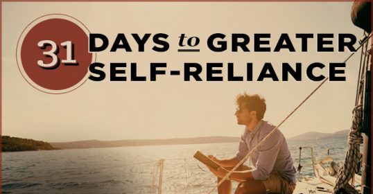 Embark on a journey of self-reliance with daily prompts for 31 days.