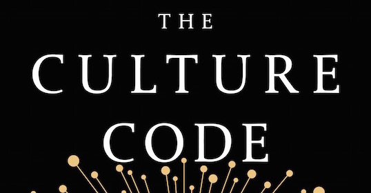 This is the culture code podcast cover.