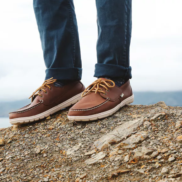 boat shoes and socks