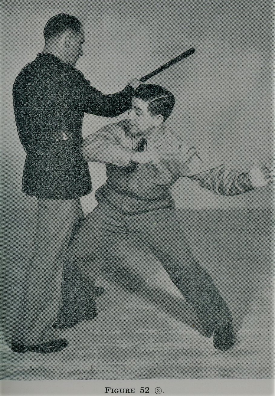 Striking opponent's side ribs while self defense.