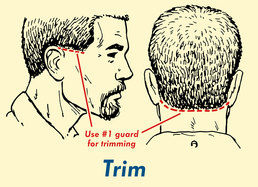 Use trim for final touch.