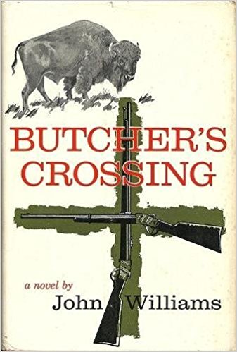 Novel cover of Butcher's Crossing by John Williams.