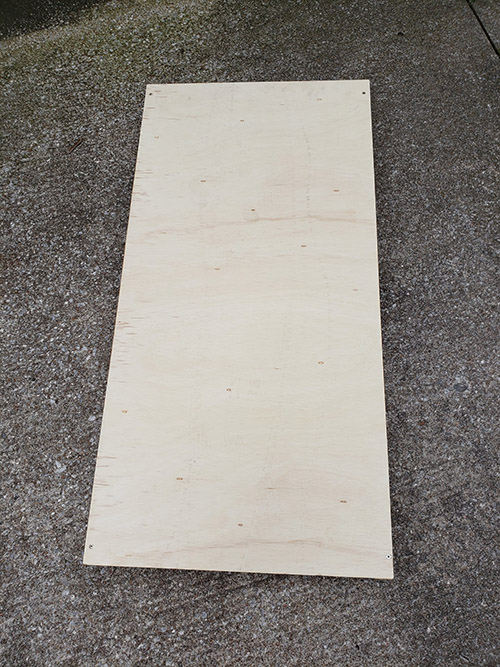 Wooden board.