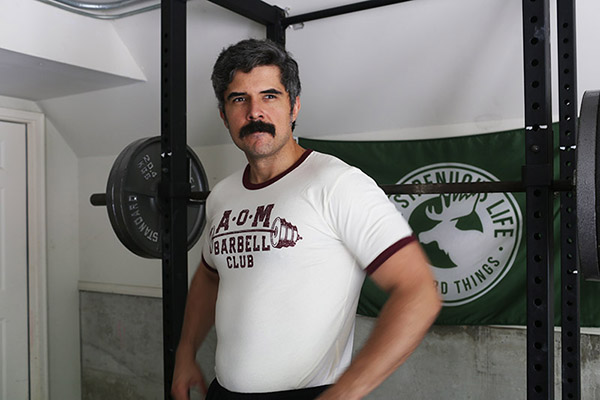 Bodybuilding Teddy Roosevelt Fitness Gifts Gym' Men's T-Shirt