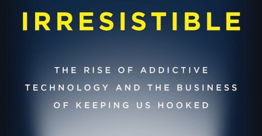The book explores the addictive technology of our phones and the business behind keeping us hooked.