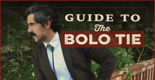 Don't underestimate the style impact of the bolo tie.