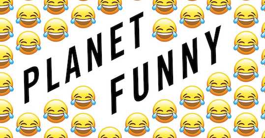 Planet funny emojis on a white background, perfect for a podcast.