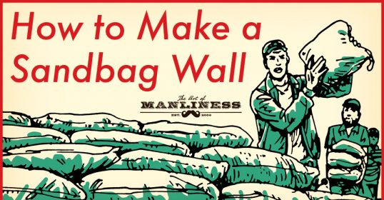 Learn how to create a DIY sandbag wall.