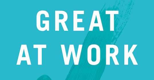 The cover of the book helps you achieve more at work.