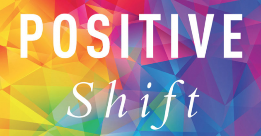 A colorful background with the words