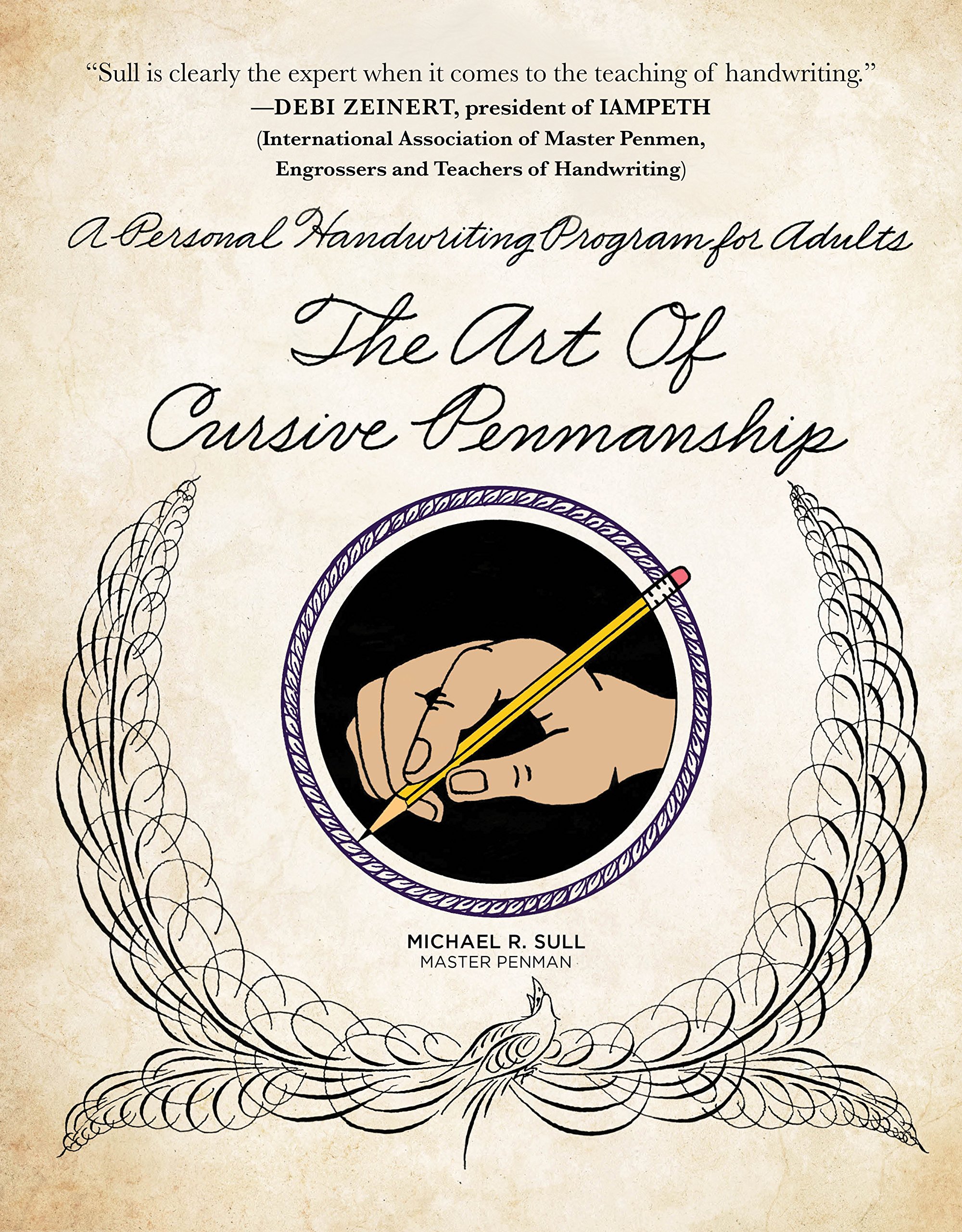 Book cover of "The Art of Cussive Penmanship" by Michael R. Sull.