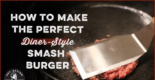 Learn how to create the perfect diner-style smash burger for a delicious meal.