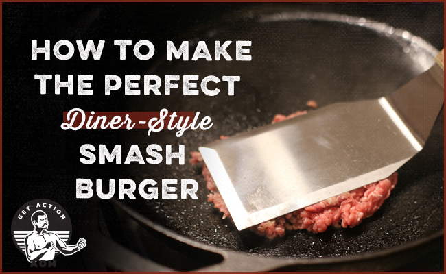 Learn how to create the perfect diner-style smash burger for a delicious meal.
