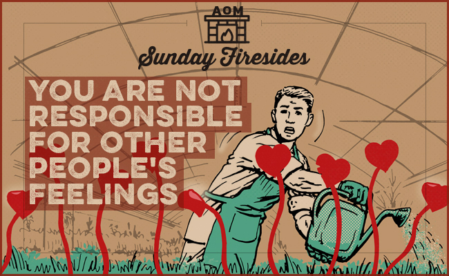 Poster by Sunday Firesides about feelings of others.