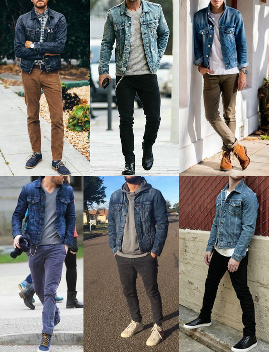 jean jacket outfits men