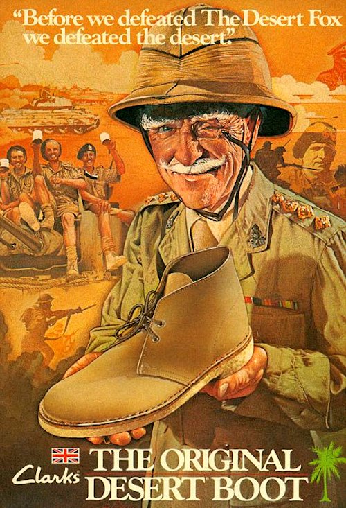 Desert store boots ww2