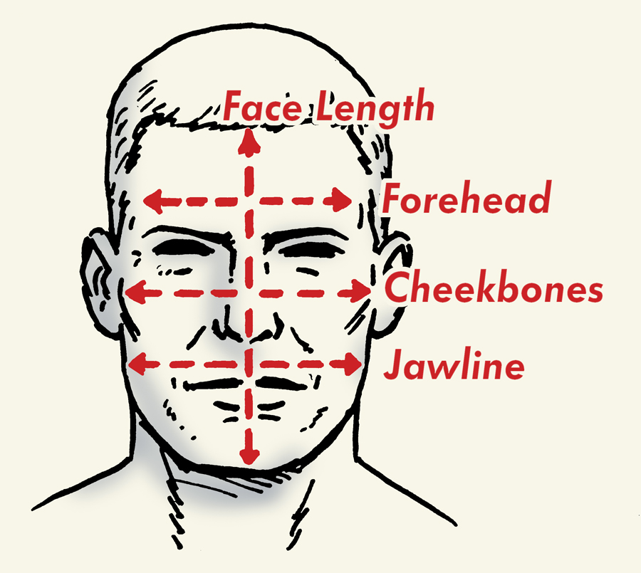 masculine face shape