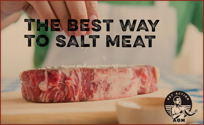 How and why to salt meat before cooking.