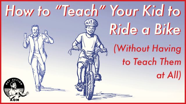 How to Teach Your Kids How to Ride a Bike | Art of Manliness