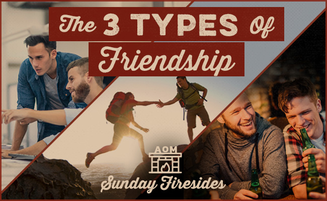 Three types of friendship are explored in Sunday Firesides.