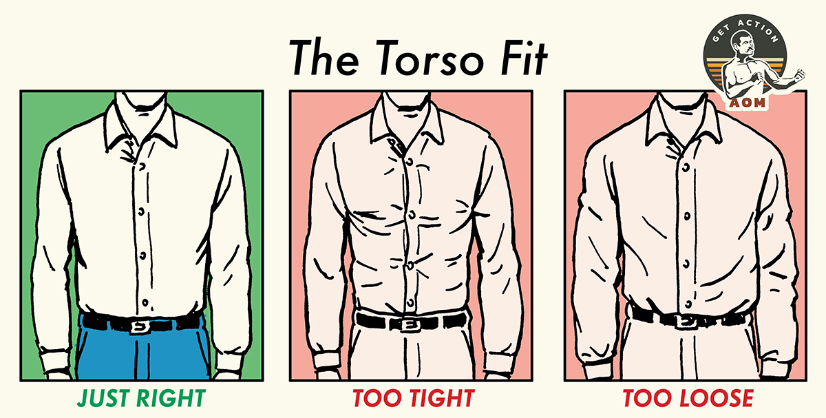 How a Button Up Shirt Should Fit