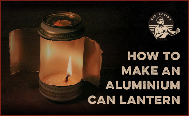 DIY Soda Can Lantern (And Bacon Fat Candle)