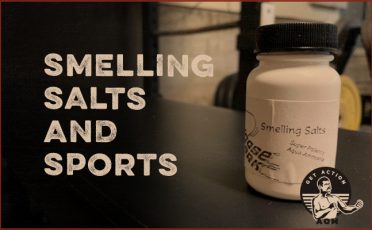 salts smelling weightlifting barbell