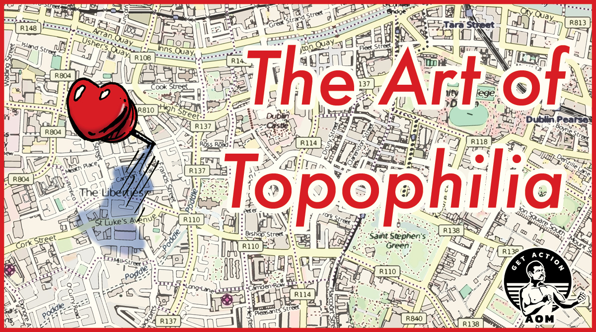 Art of topophilia how to love the place you live heart pin on map.