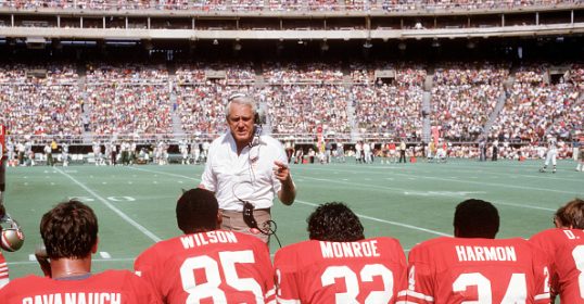 San Francisco 49ers leadership on the gridiron.