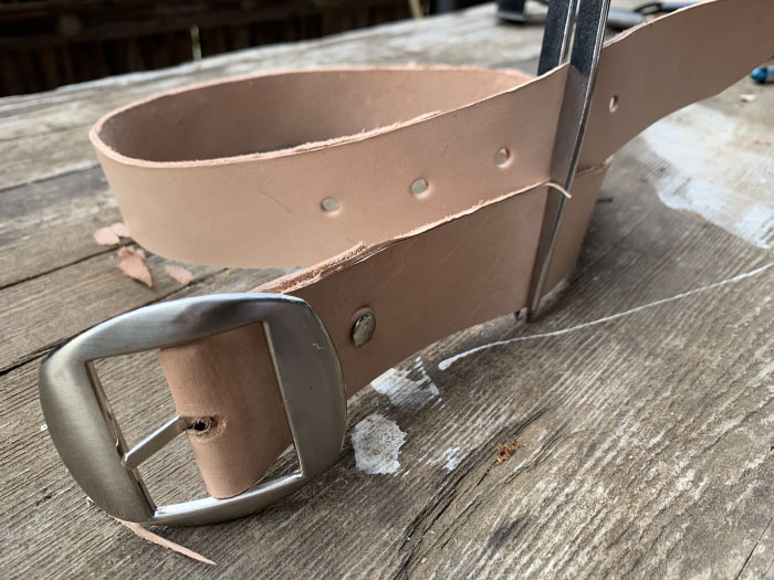 How to Make a Leather Belt