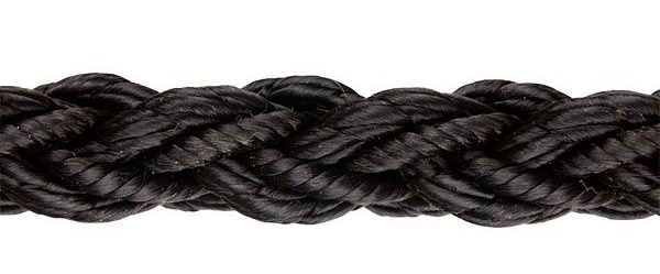 Eight-strand laid rope.