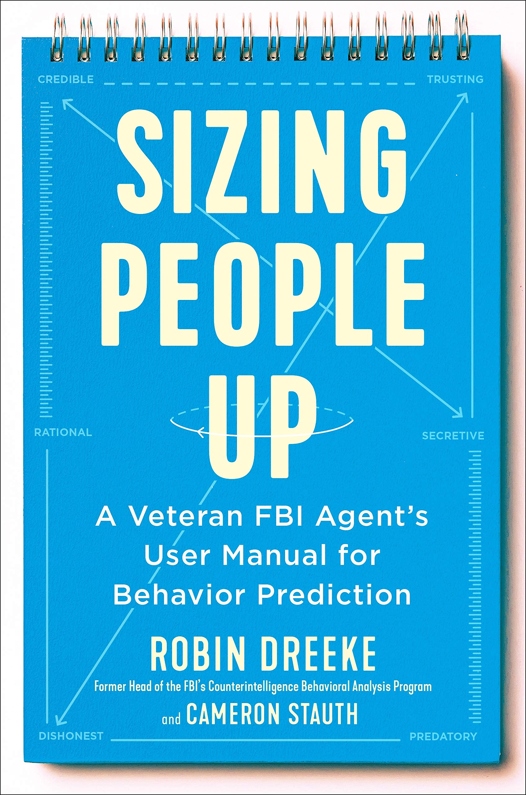 Sizing People Up by Robin Dreeke book cover.