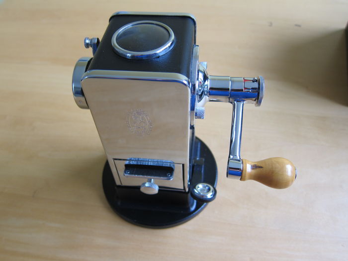 The gilded rotary sharpener.