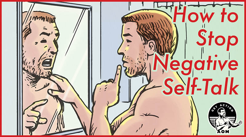 How to stop negative self talk comic.